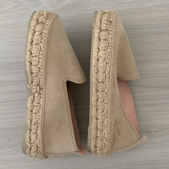 Manebi Champagne Suede Espadrilles - Picture 5 of 7